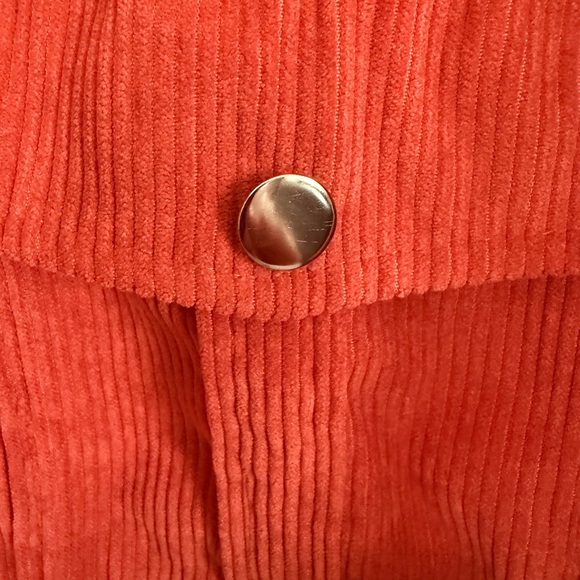 Button-Front Jacket in Rust 3X - Picture 2 of 12